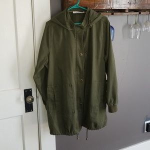 Army green jacket